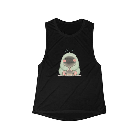 Anxiety Monster Friend Women's Flowy Tank - Mental Health