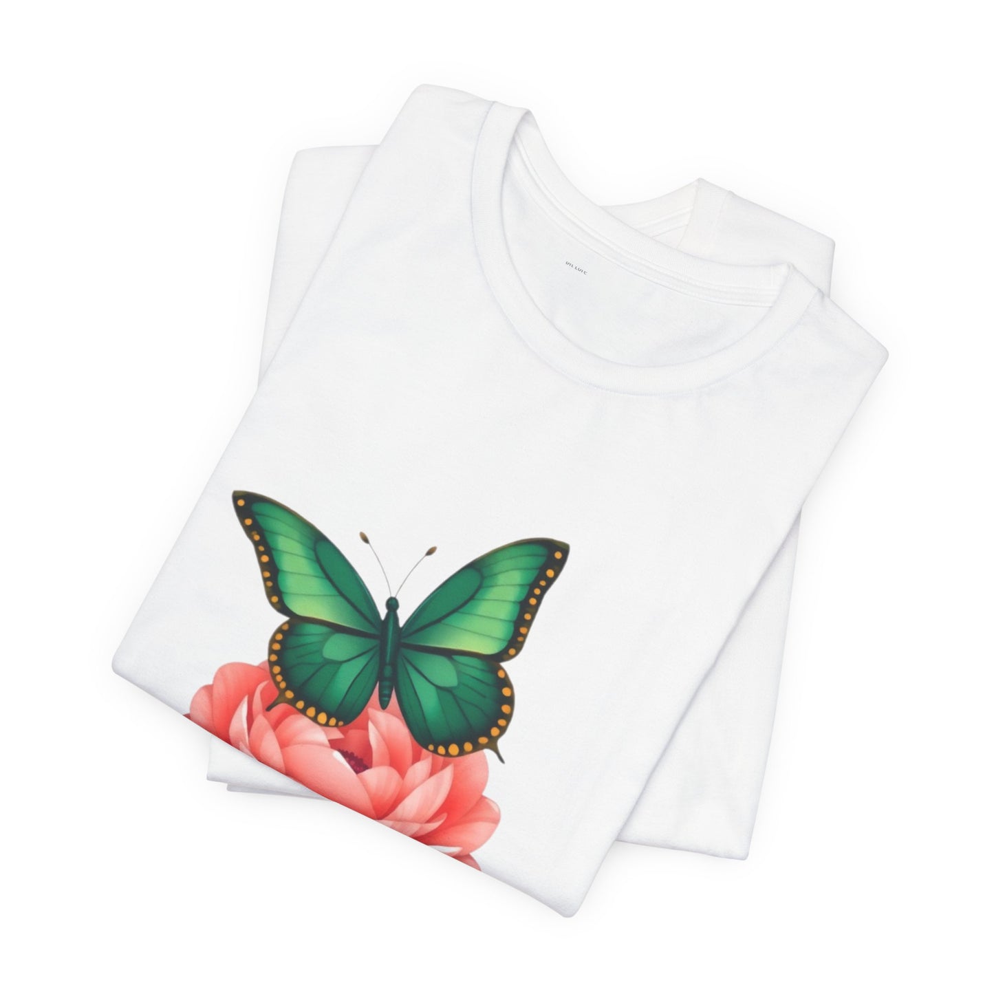 Metamorphic Bloom Butterfly Tee - Unisex Nature Graphic