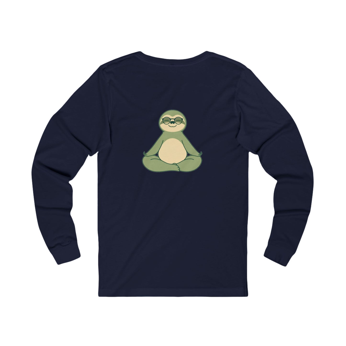 Professional Procrastinator Long Sleeve Tee - Zen Sloth