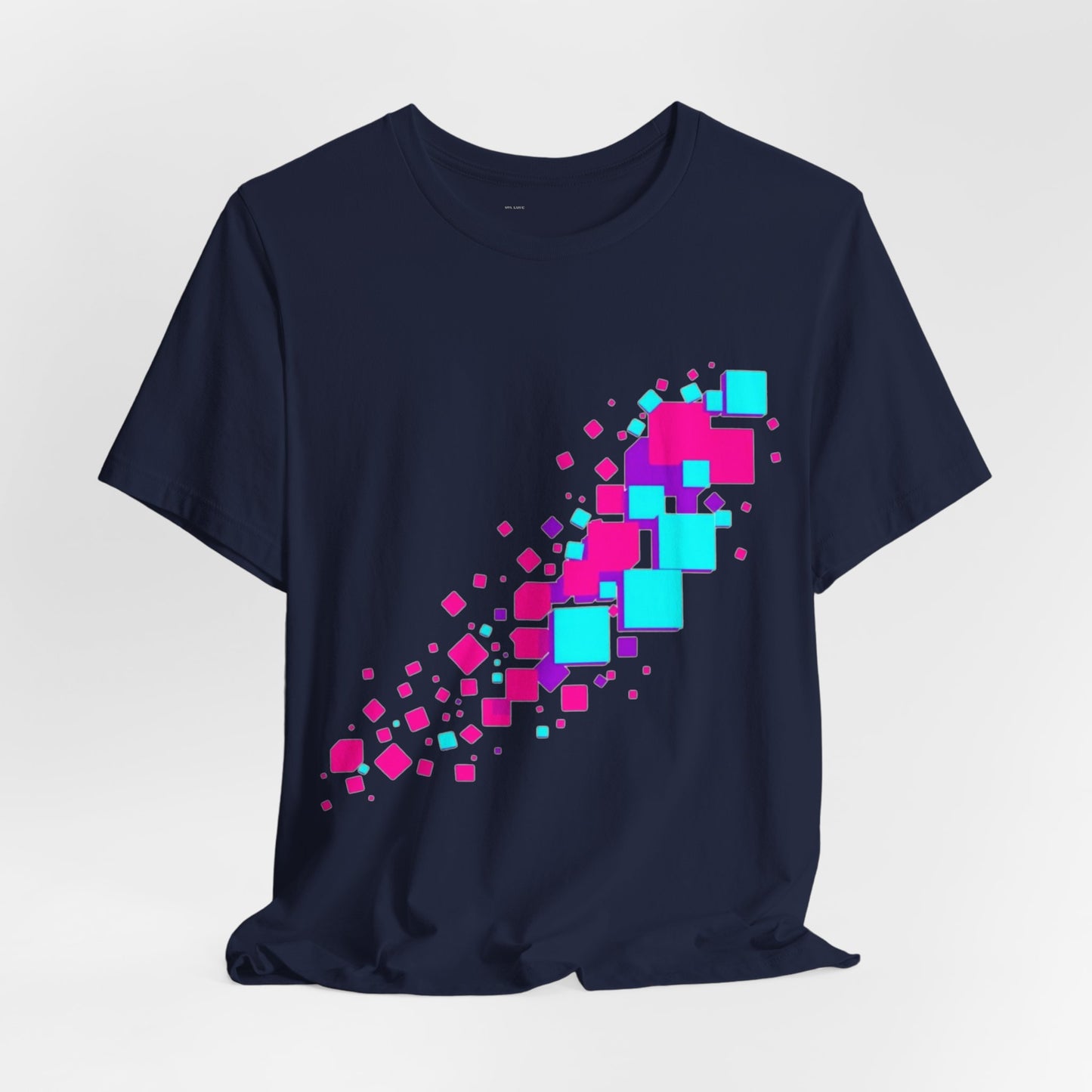 Pixel Fragments Tee - Retro Gaming Unisex T-Shirt