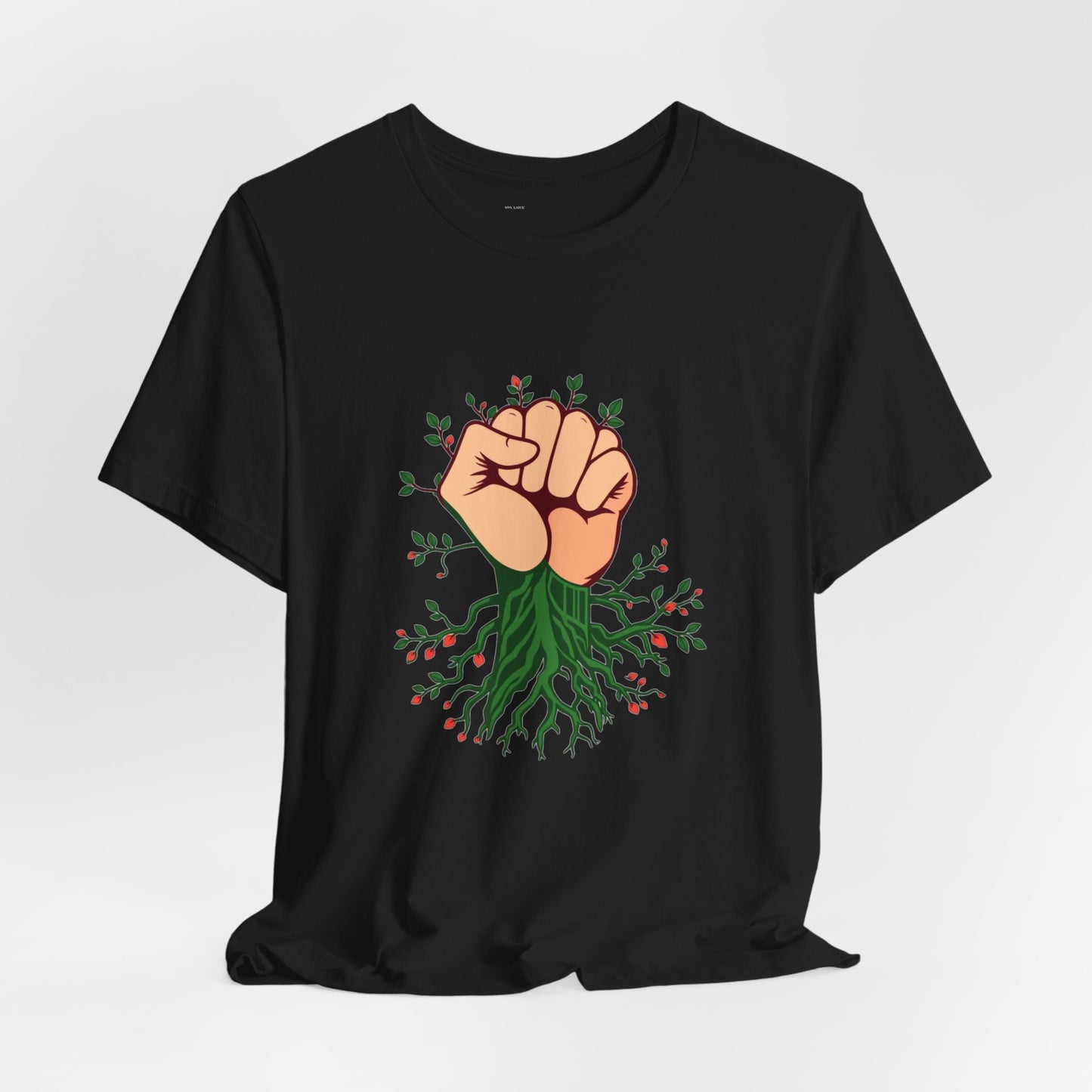 Rebel Earth Fist Environmental Activism Unisex Tee