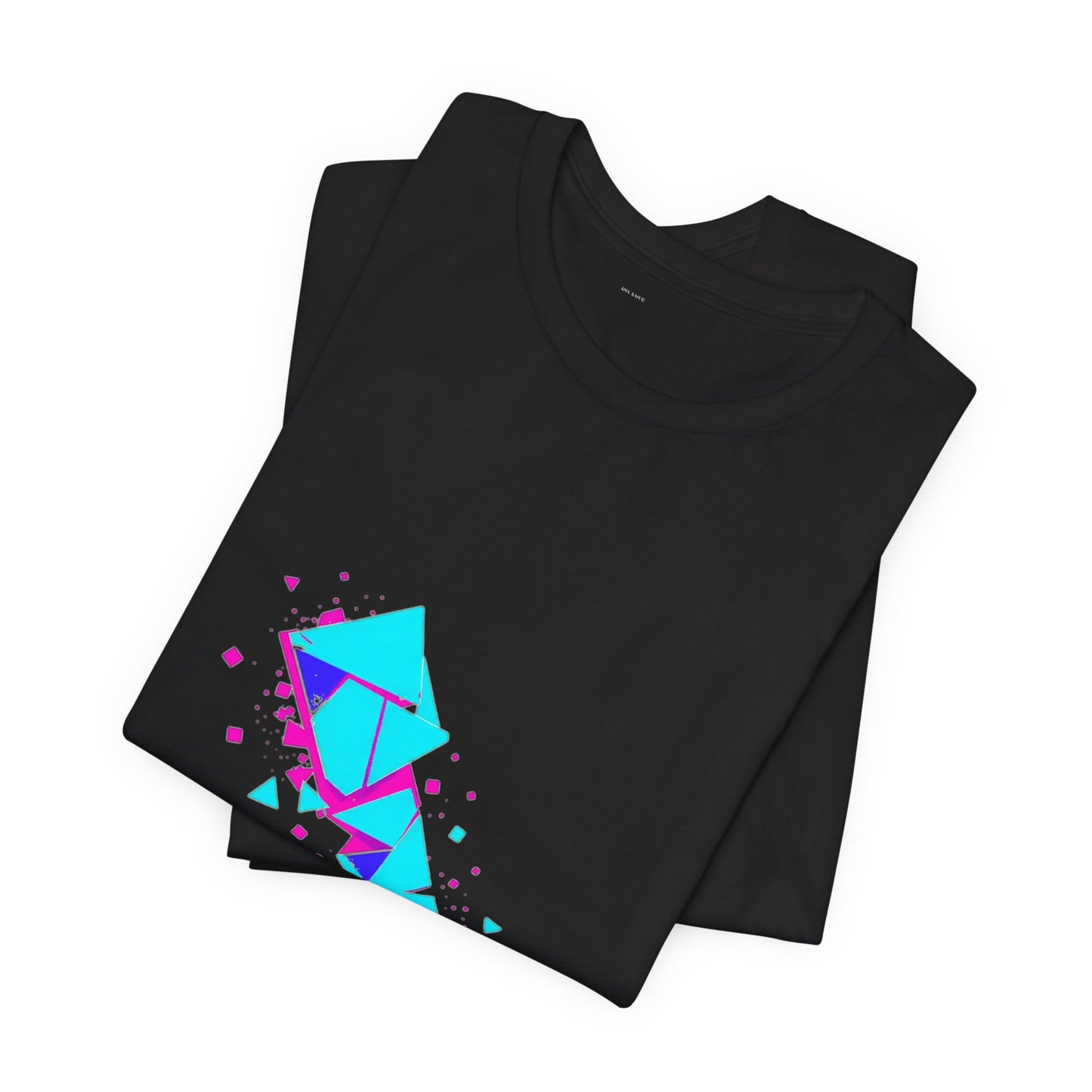Lag Spike Energy Gaming Tee - Glitch Art Unisex Shirt
