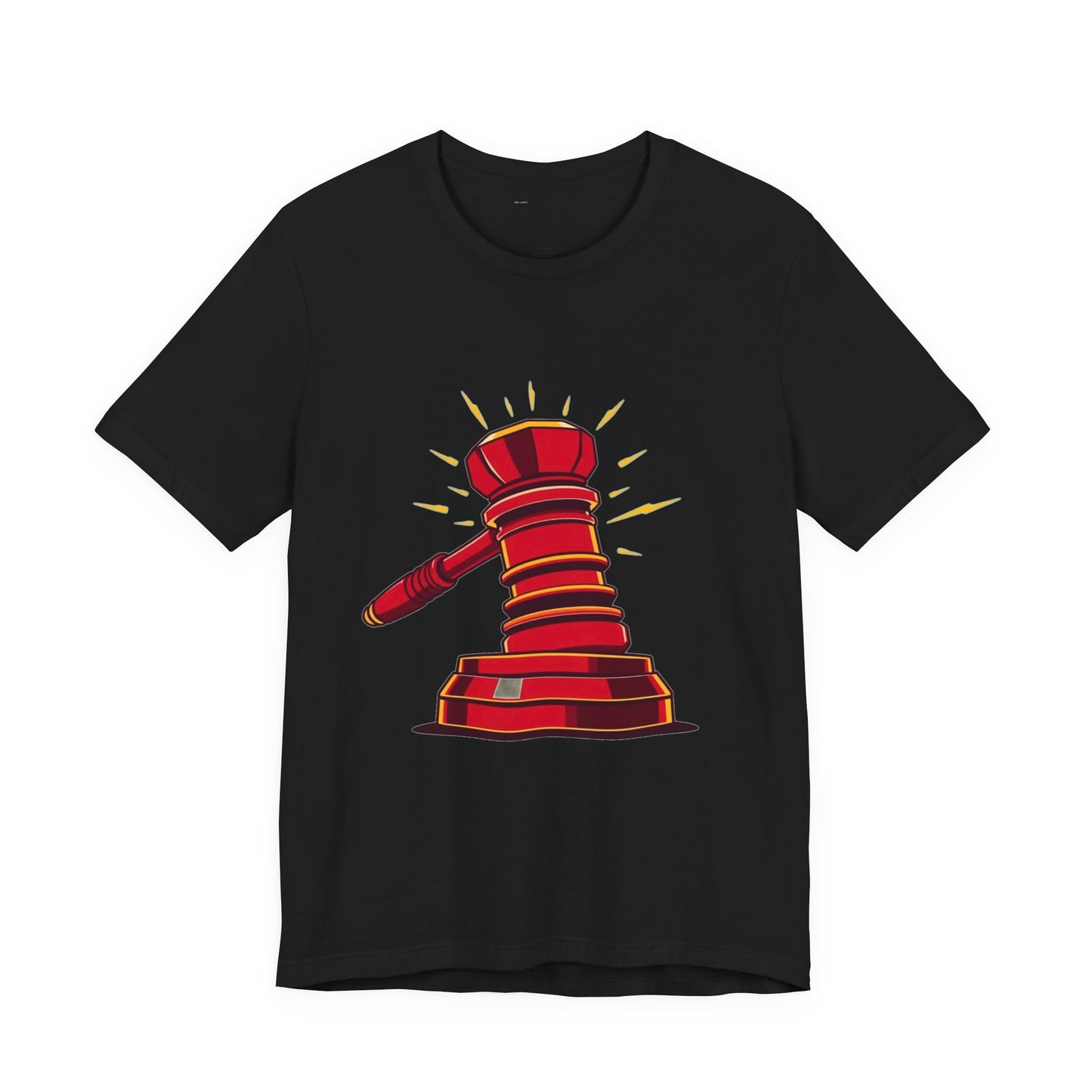 Justice Gavel Power Unisex Tee - Strike Down Injustice