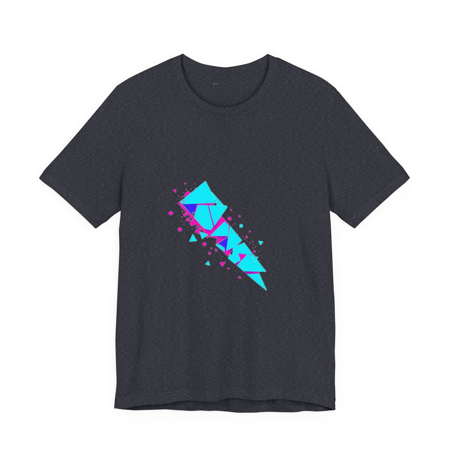Lag Spike Energy Gaming Tee - Glitch Art Unisex Shirt