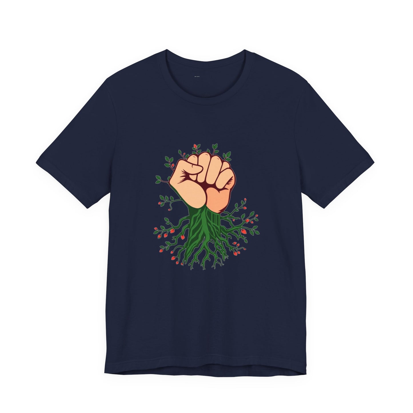 Rebel Earth Fist Environmental Activism Unisex Tee