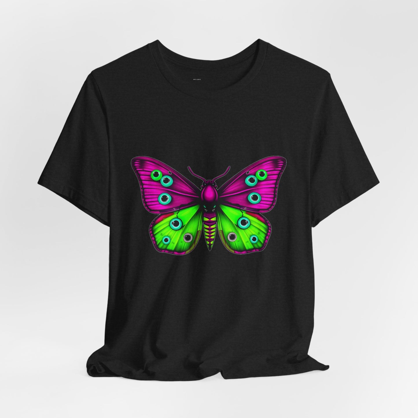 Cryptid Surveillance Moth Tee - Electric Graphic Shirt