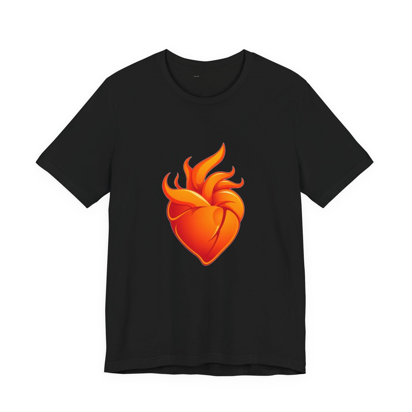Victory Heartbeat Unisex Tee - Electric Heart Design
