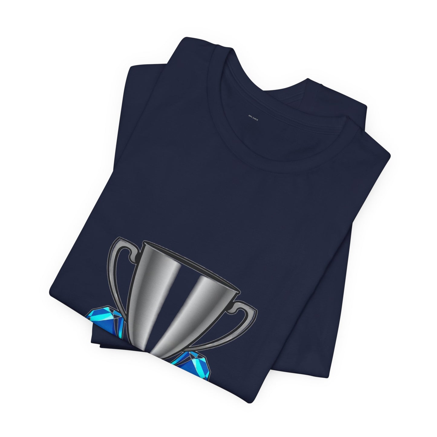 Diamond Hands Trophy Tee - Crypto HODL Winner Shirt