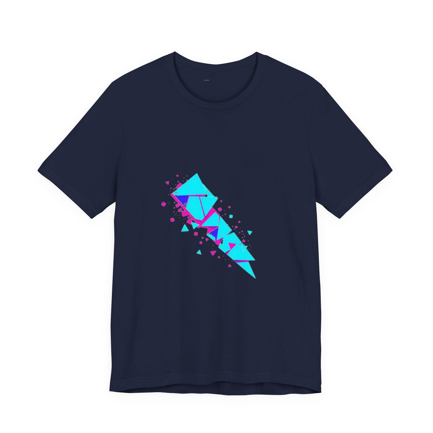 Lag Spike Energy Gaming Tee - Glitch Art Unisex Shirt