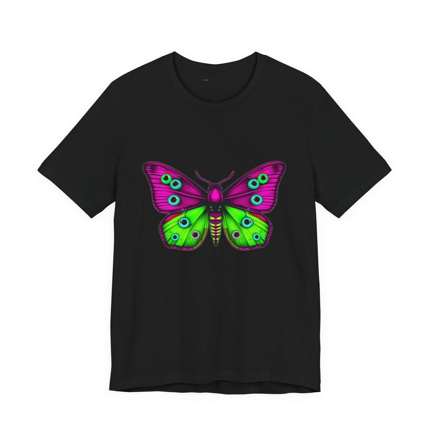 Cryptid Surveillance Moth Tee - Electric Graphic Shirt