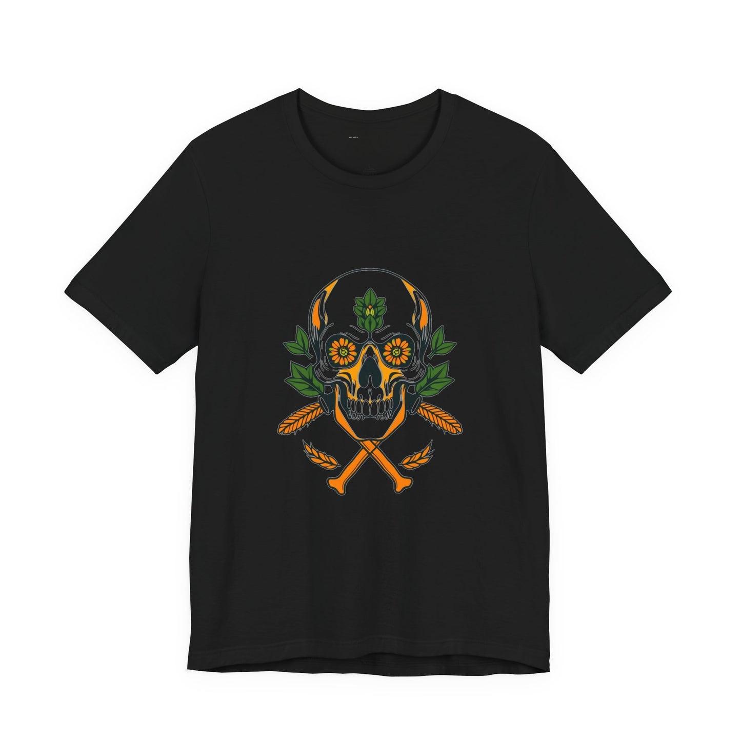 Rebel Brewer Craft Beer Skull Tee - Unisex Jersey Shirt