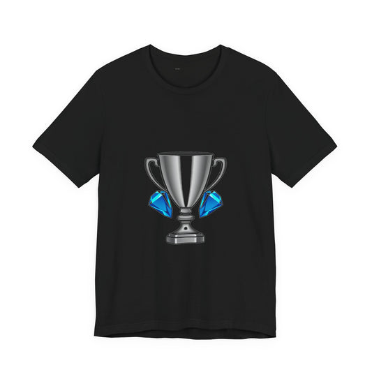 Diamond Hands Trophy Tee - Crypto HODL Winner Shirt