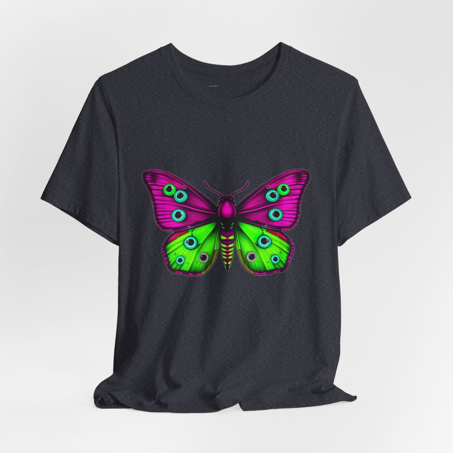 Cryptid Surveillance Moth Tee - Electric Graphic Shirt