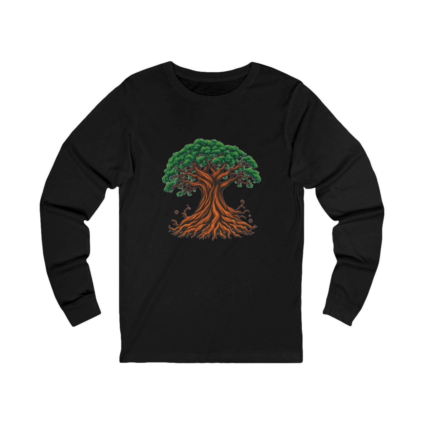 Rooted In Victory Unisex Long Sleeve Tee - Oak Tree
