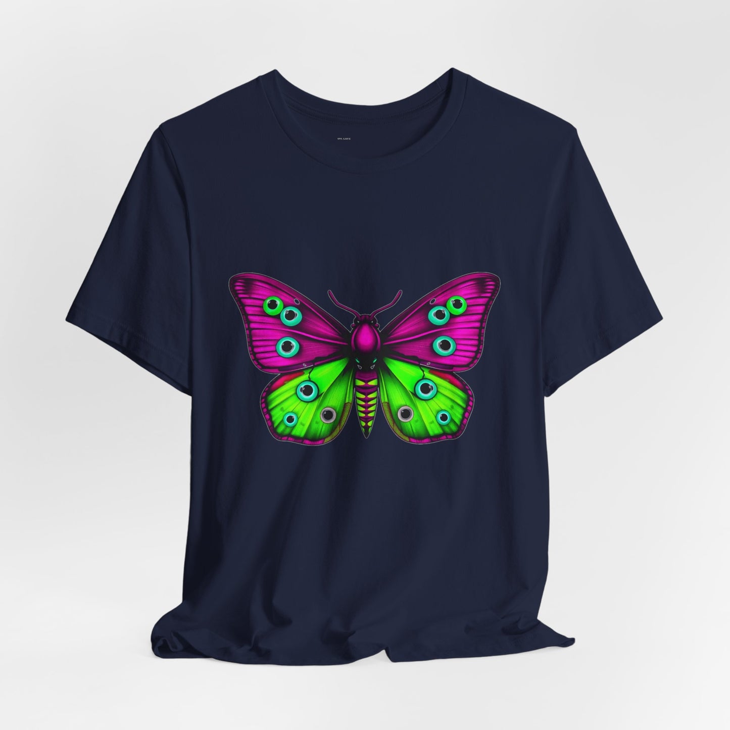 Cryptid Surveillance Moth Tee - Electric Graphic Shirt