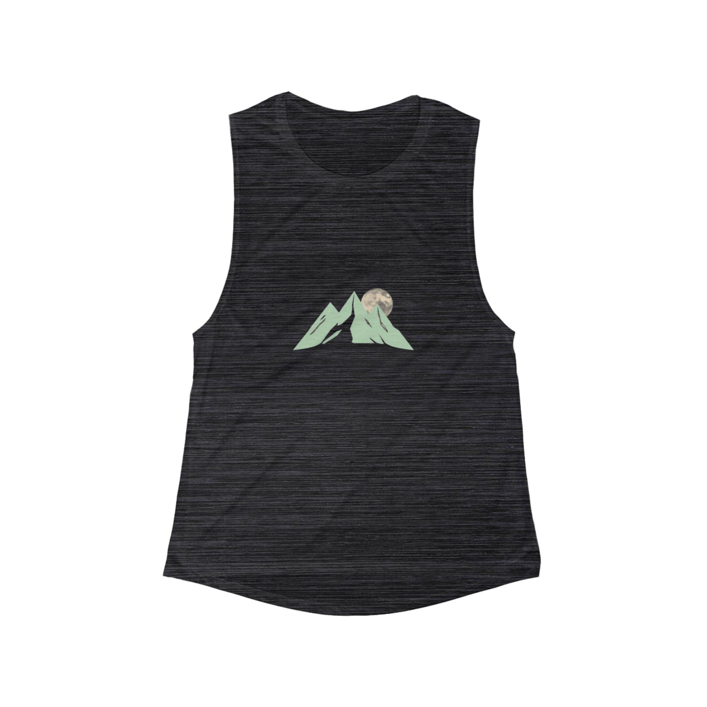 Zen Mode Era Women's Flowy Scoop Muscle Tank - Peace Vibes