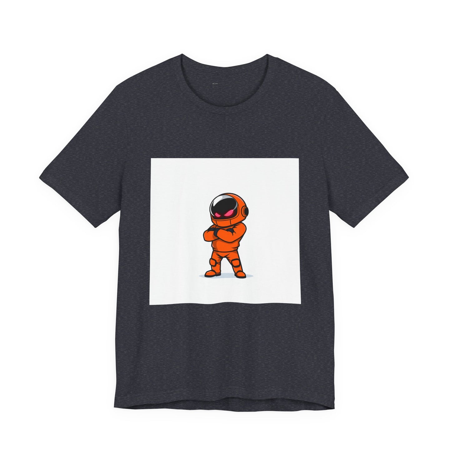 Sus Among Us Crewmate Tee - Orange Imposter Gaming Shirt