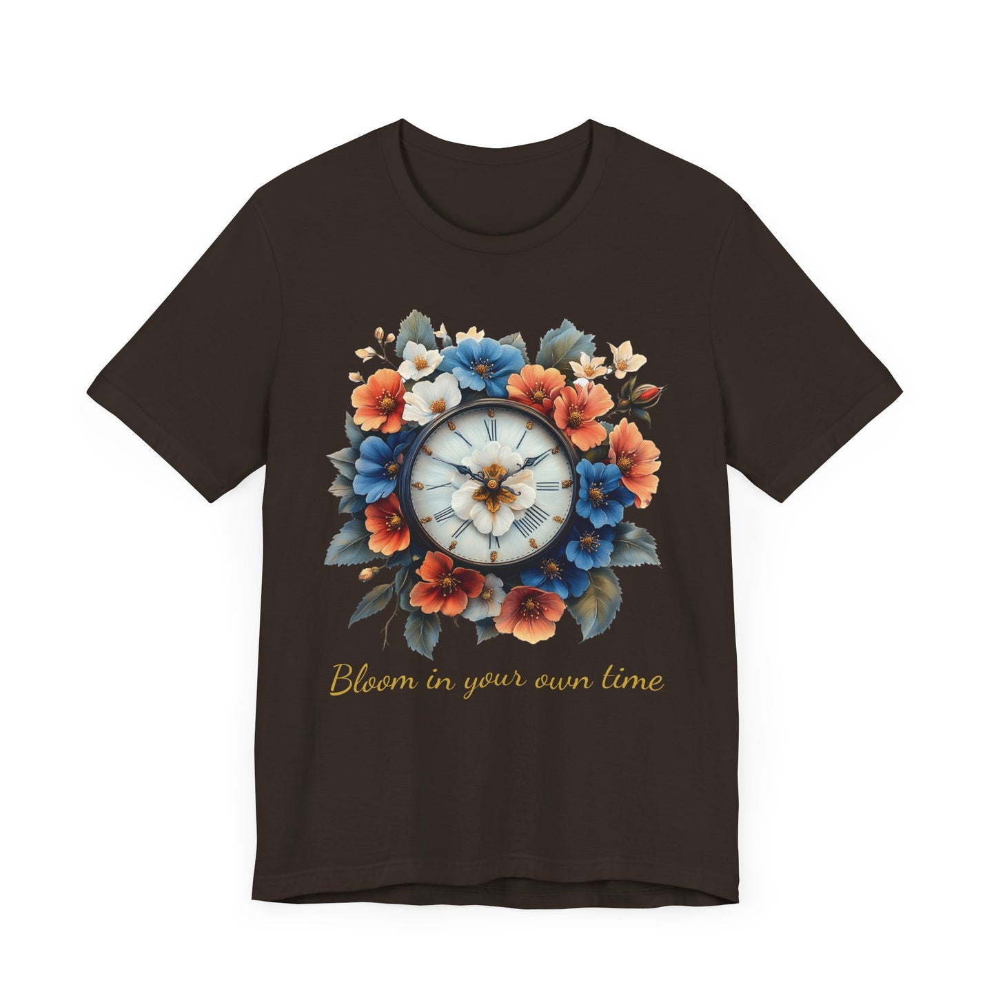 Bloom in Your Own Time Tee – Flourish at Your Pace