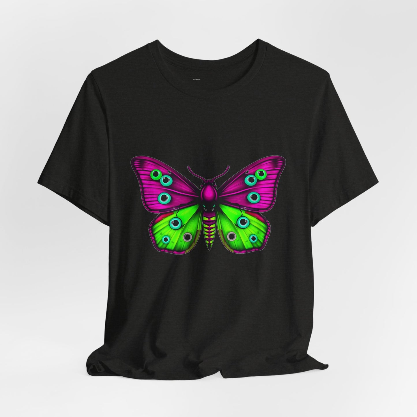Cryptid Surveillance Moth Tee - Electric Graphic Shirt
