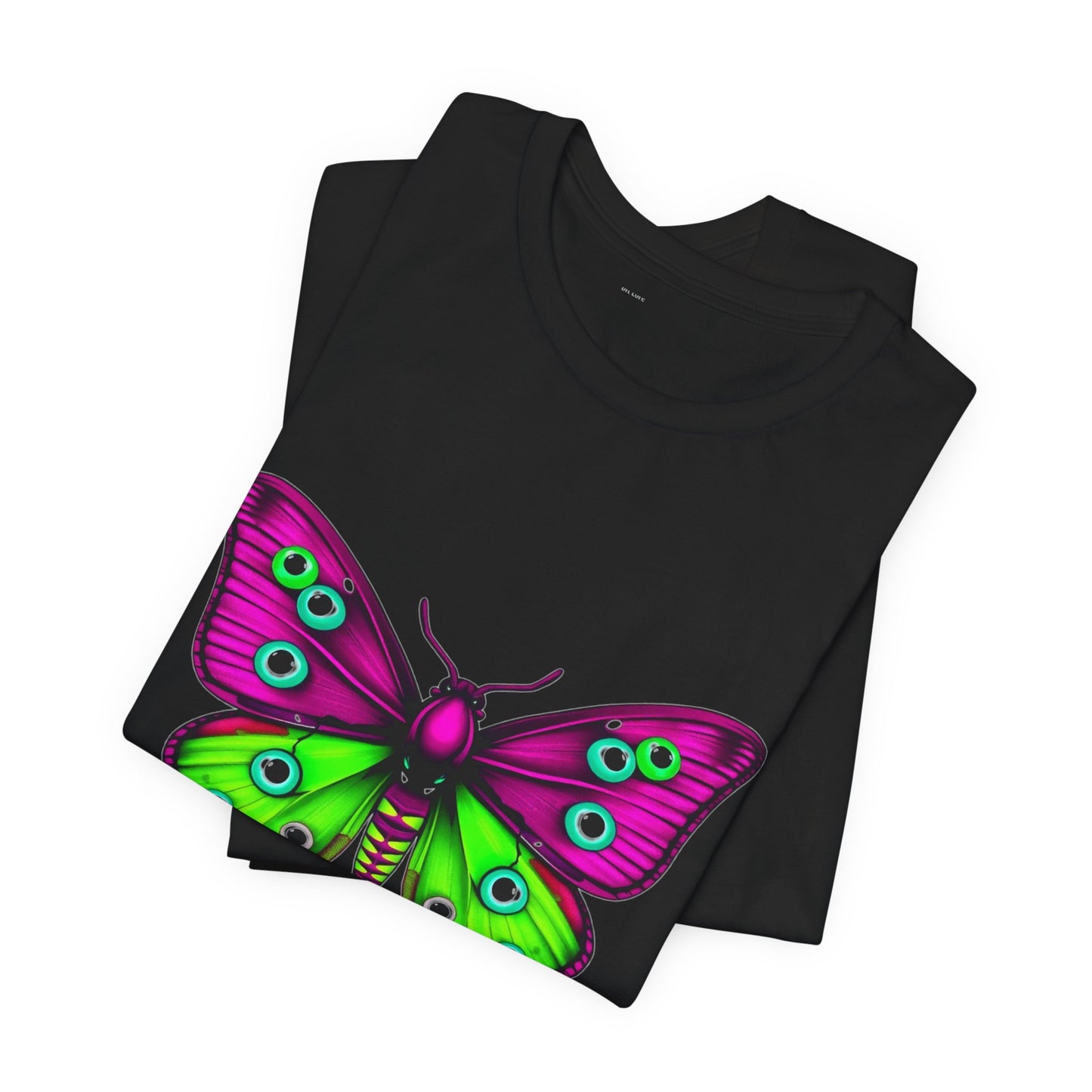 Cryptid Surveillance Moth Tee - Electric Graphic Shirt