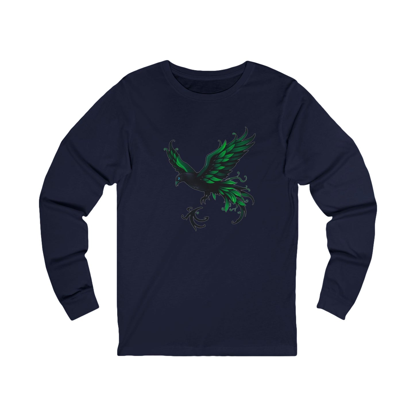 Rising Phoenix Earth Unisex Long Sleeve Tee - Nature Tee