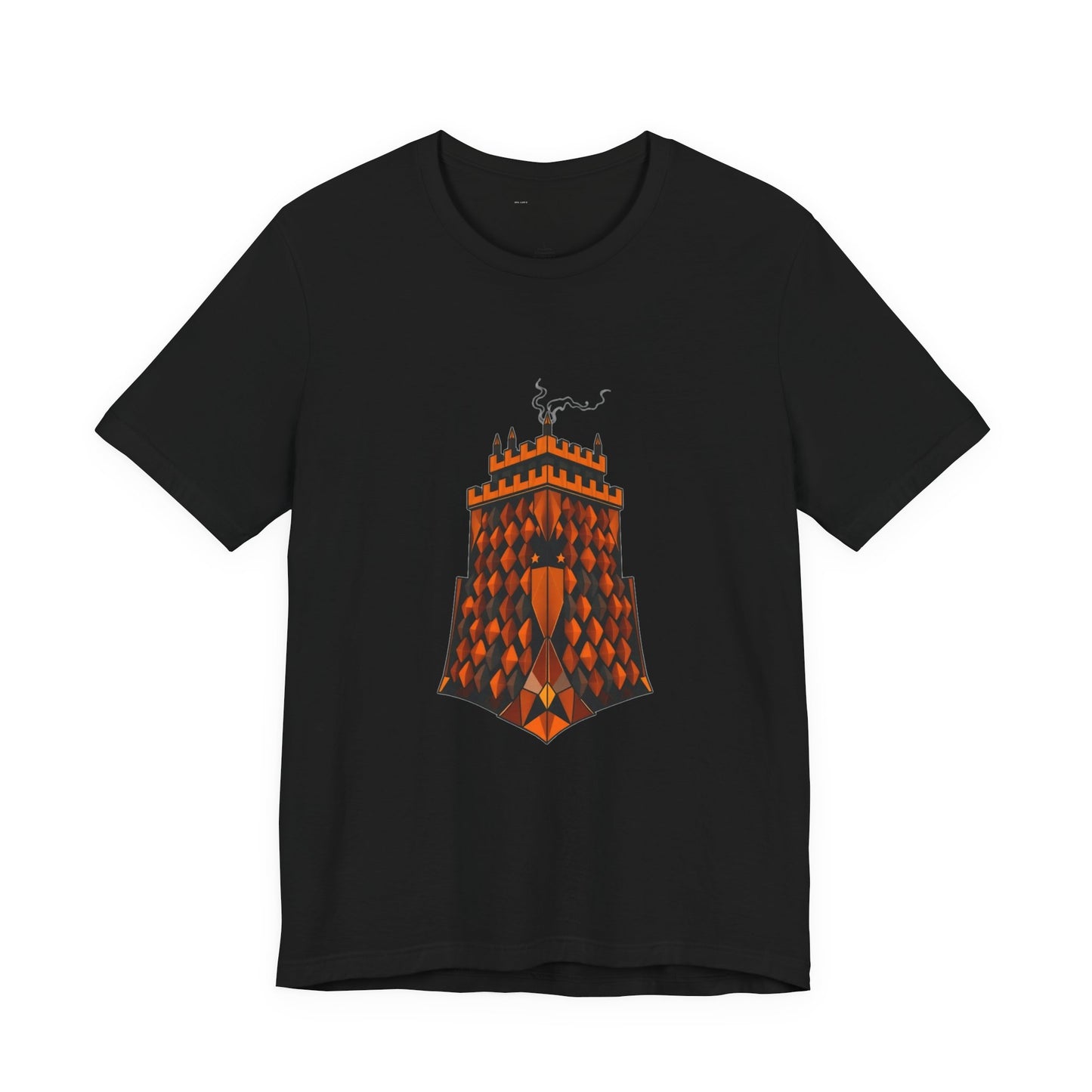 Caffeine Fortress Coffee Tee - Geometric Unisex T-Shirt