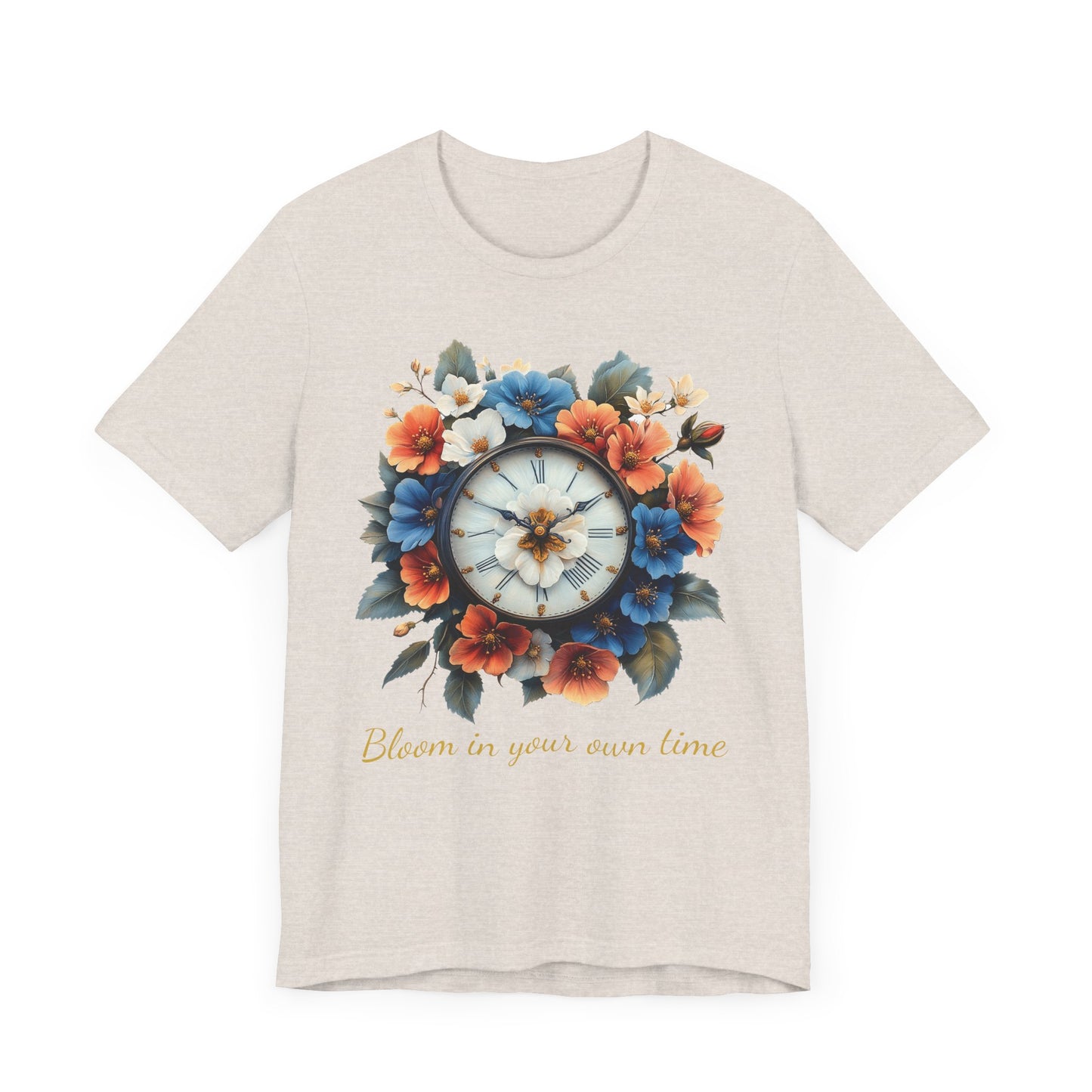 Bloom in Your Own Time Tee – Flourish at Your Pace