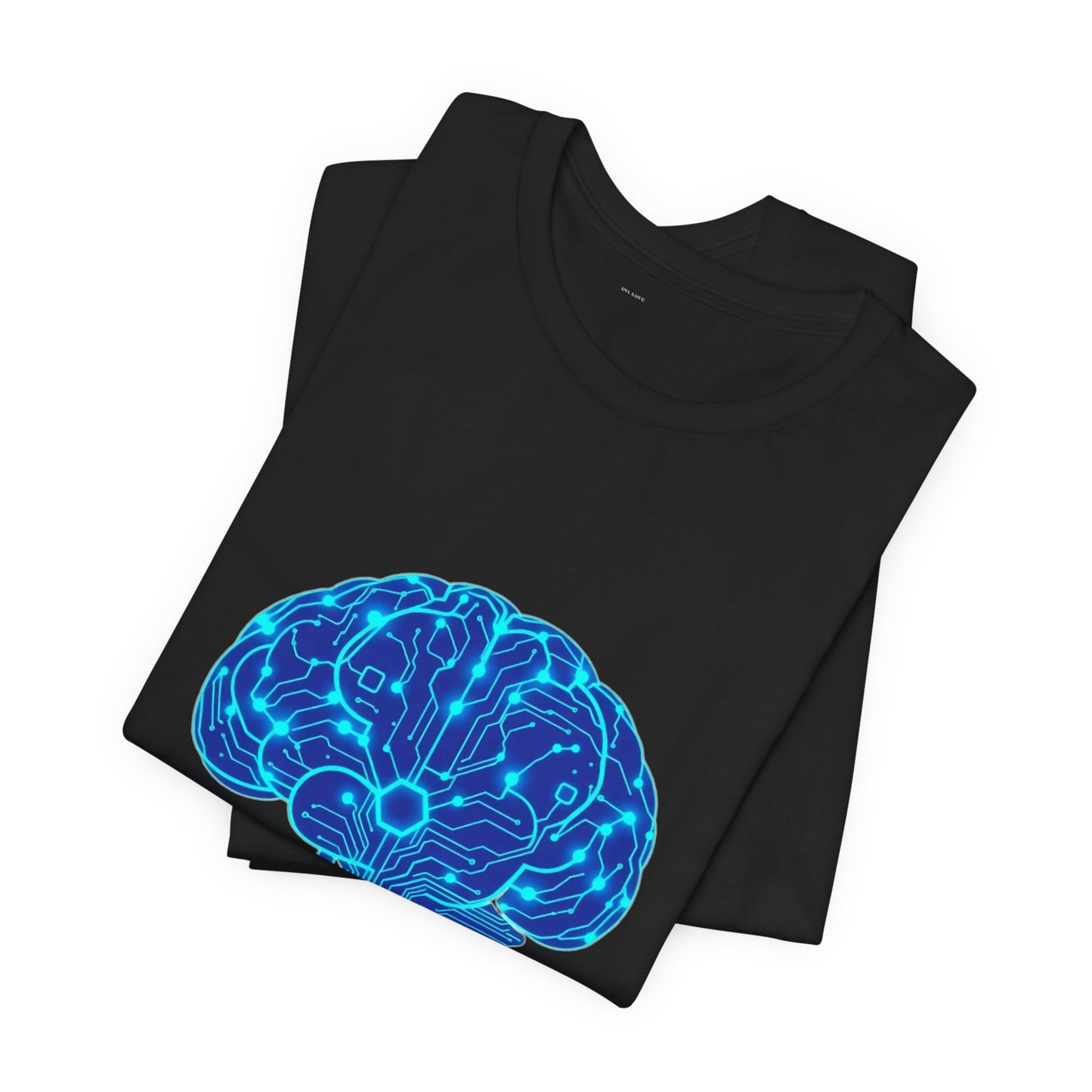 Neural Network Loading Tee - Cyberpunk Brain Circuit Shirt