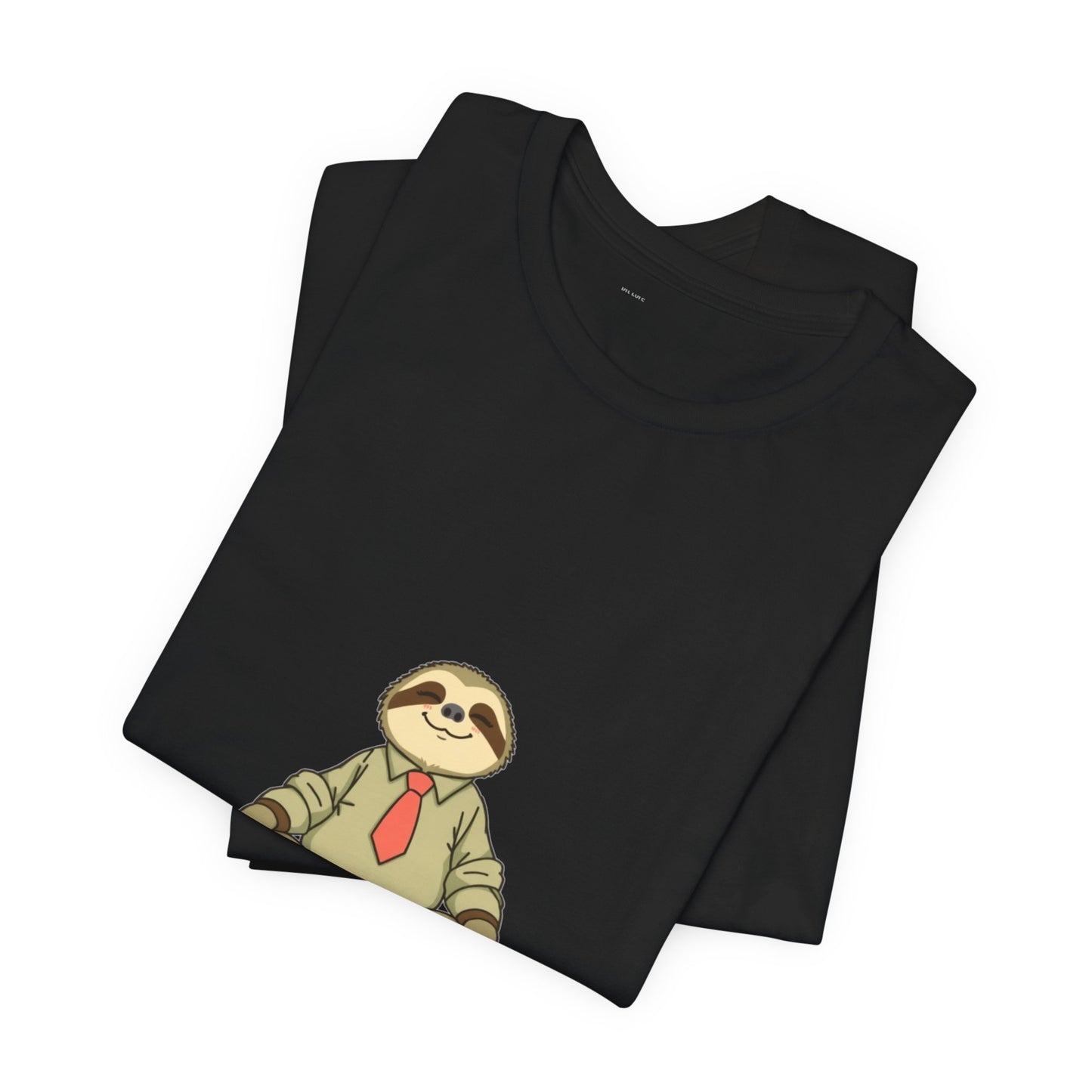 Professionally Exhausted Sloth Tee - Funny Work Shirt