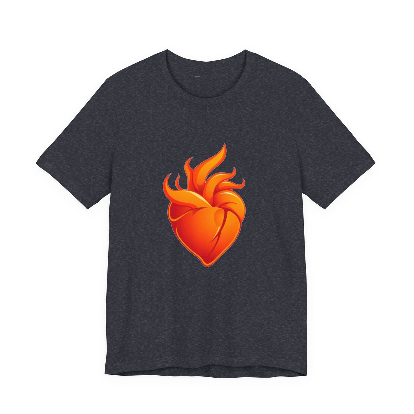 Victory Heartbeat Unisex Tee - Electric Heart Design