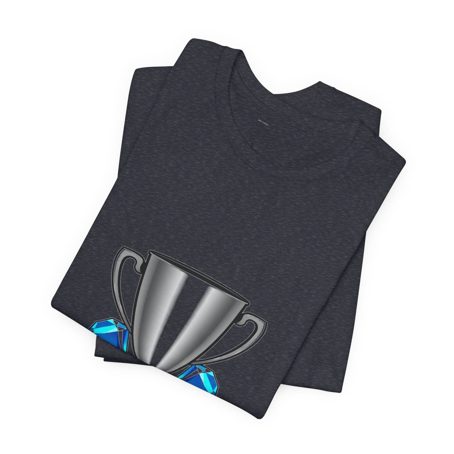 Diamond Hands Trophy Tee - Crypto HODL Winner Shirt