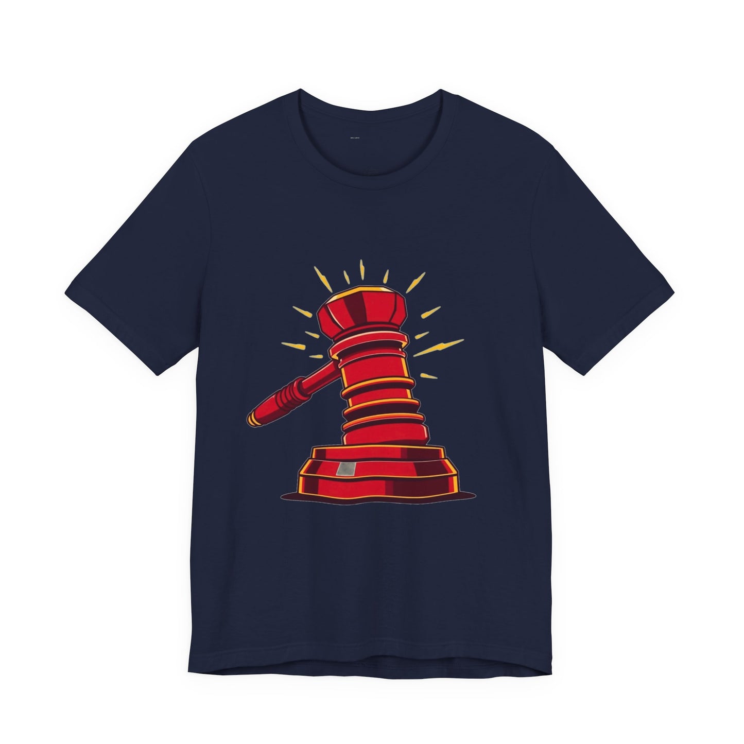 Justice Gavel Power Unisex Tee - Strike Down Injustice