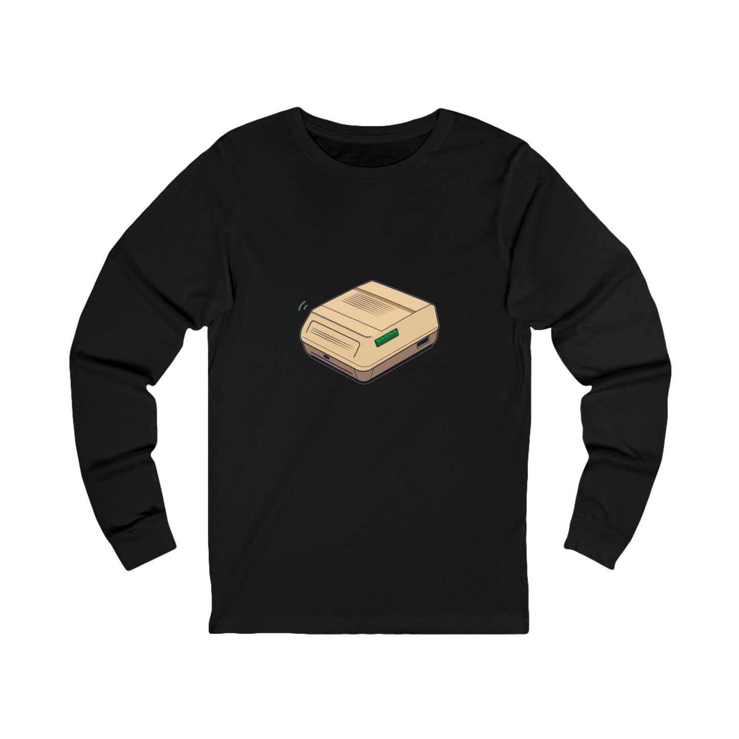 Dial-Up Dreams Retro 90s Modem Long Sleeve Tee Shirt