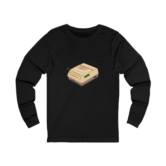 Dial-Up Dreams Retro 90s Modem Long Sleeve Tee Shirt