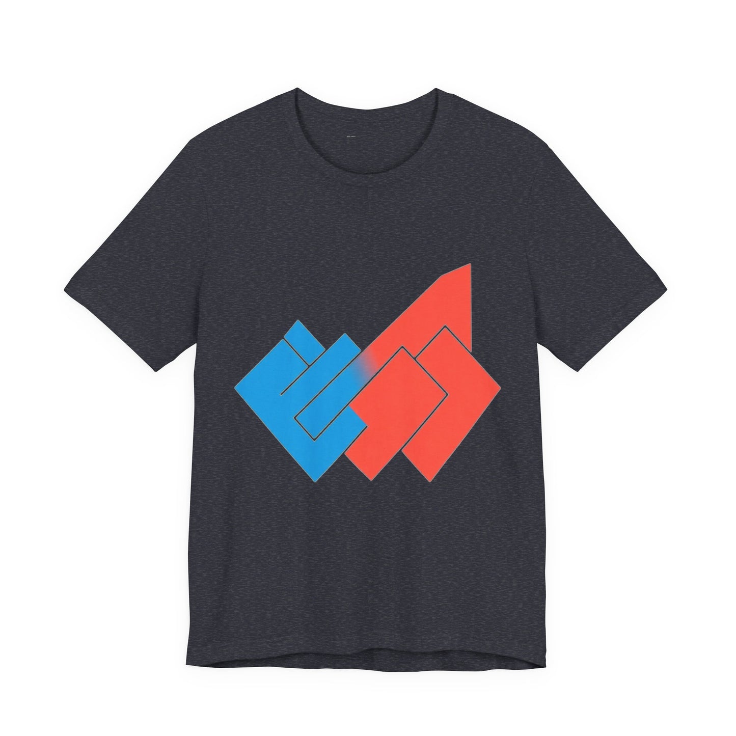 Vote Wave Geometric Tee - Unisex Political Statement Shirt