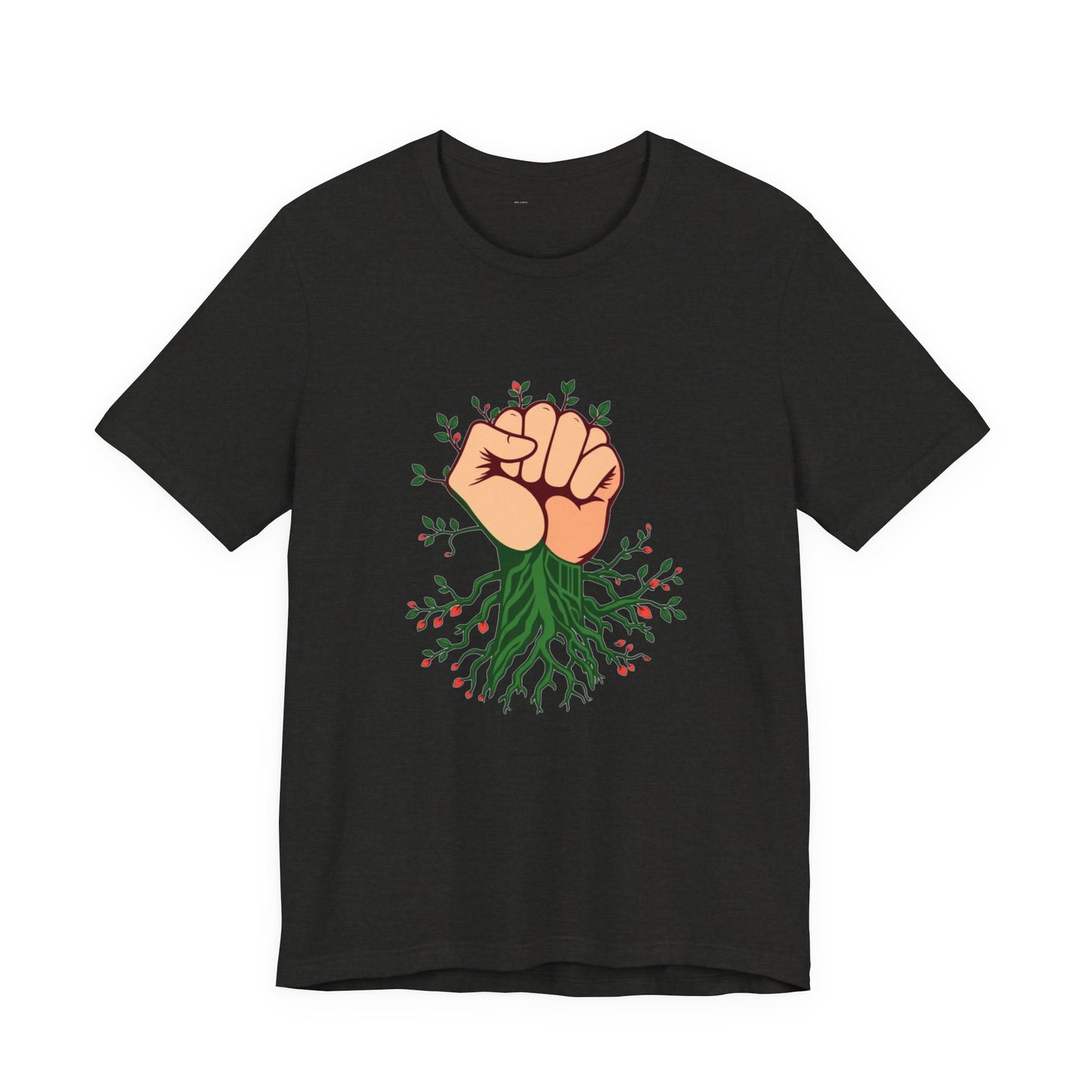 Rebel Earth Fist Environmental Activism Unisex Tee