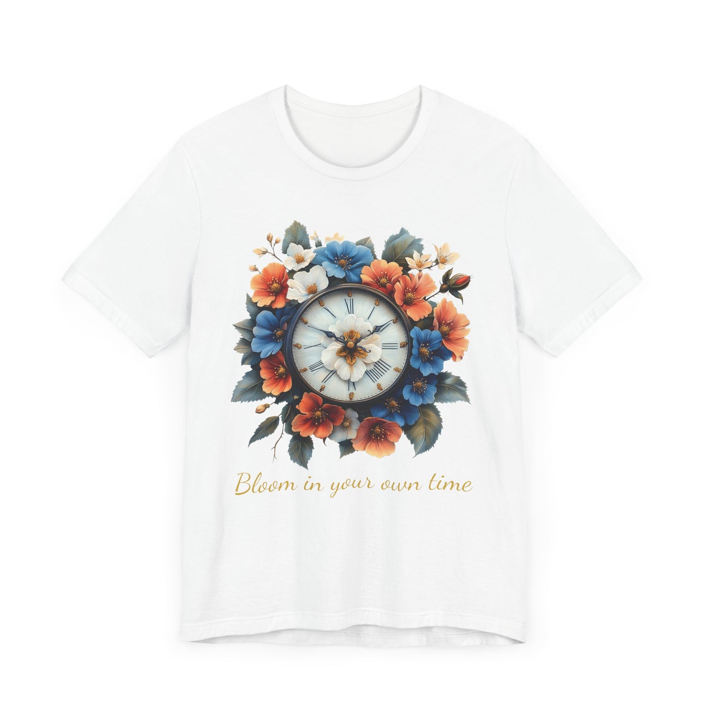 Bloom in Your Own Time Tee – Flourish at Your Pace