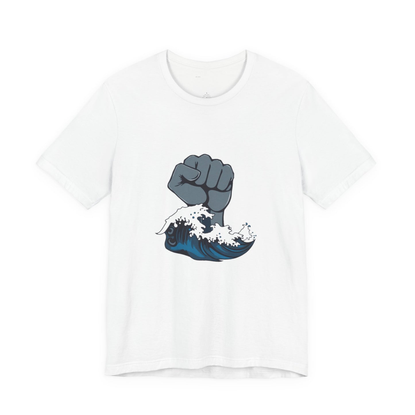 Rising Tide Unisex Tee - Motivational Ocean Wave Shirt