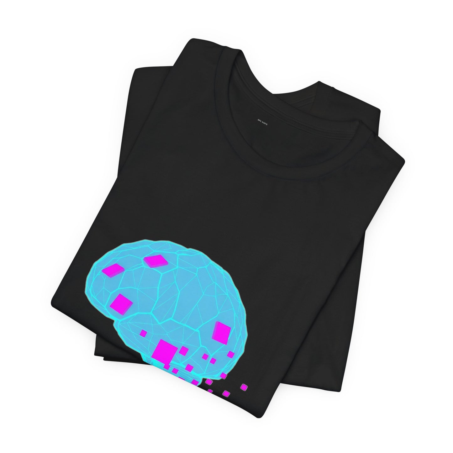 Signal Decay Unisex Tee - Cyber Brain Aesthetic Shirt