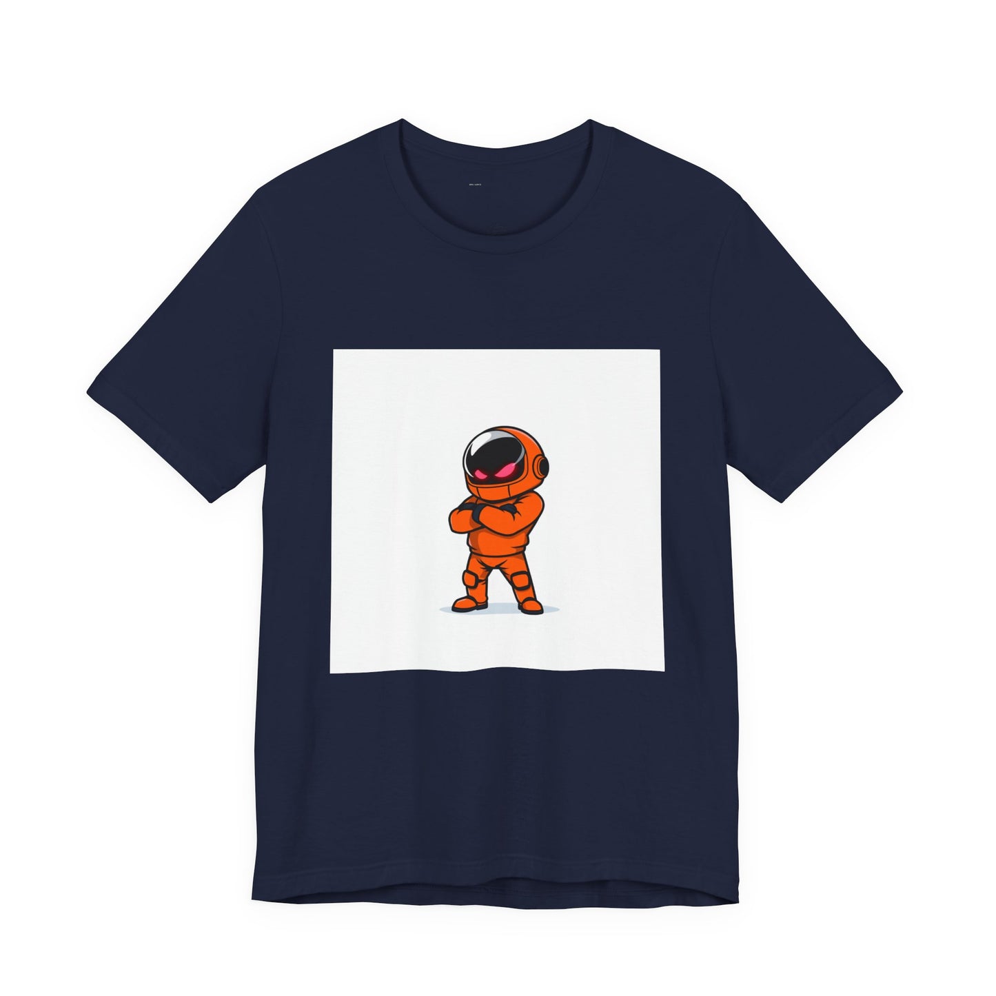 Sus Among Us Crewmate Tee - Orange Imposter Gaming Shirt
