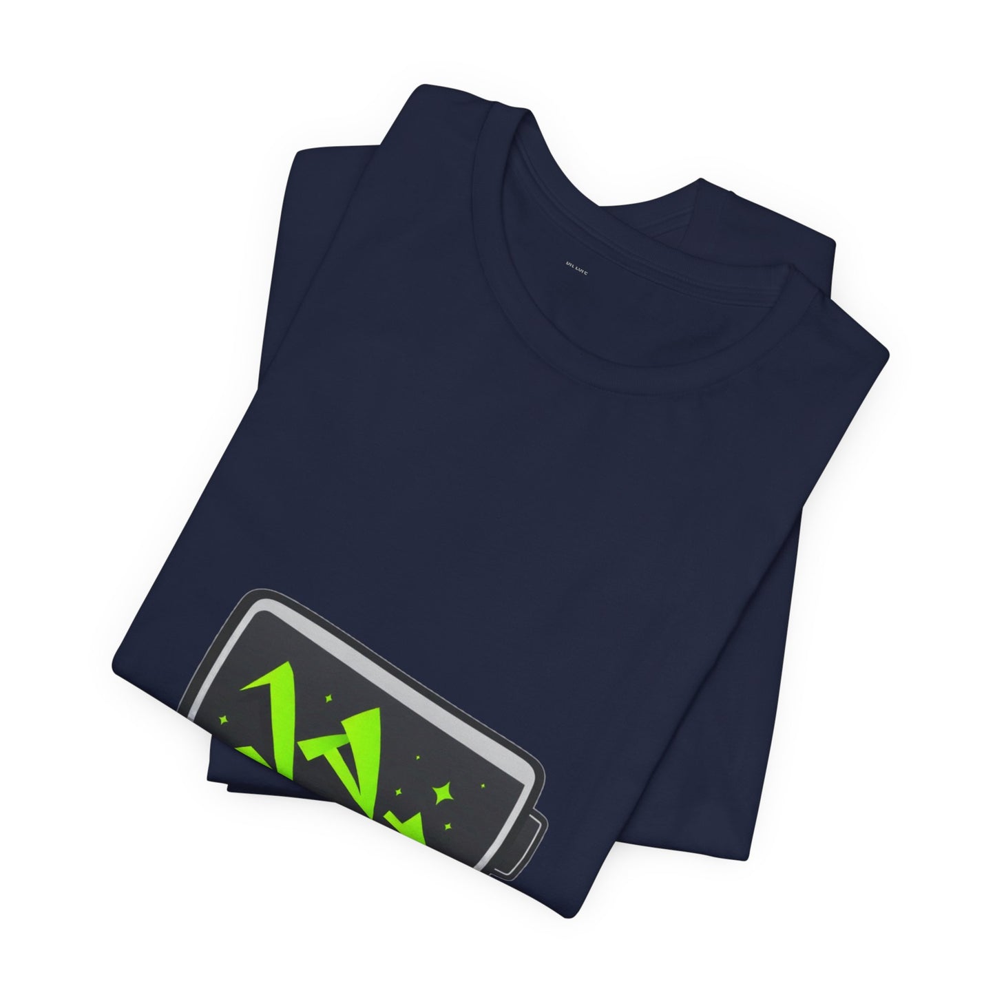 Social Battery Charging Station Tee - Funny Introvert Shirt