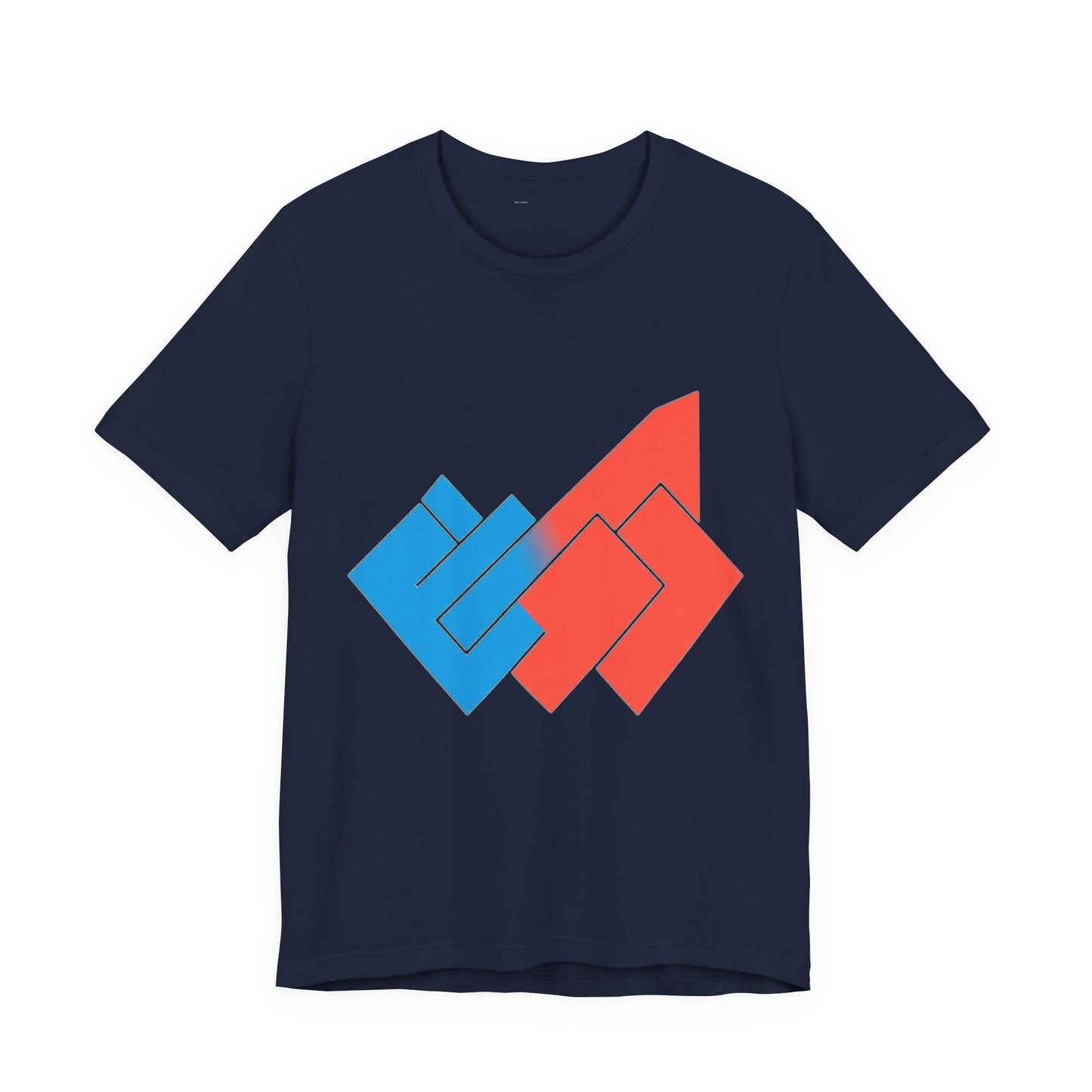 Vote Wave Geometric Tee - Unisex Political Statement Shirt