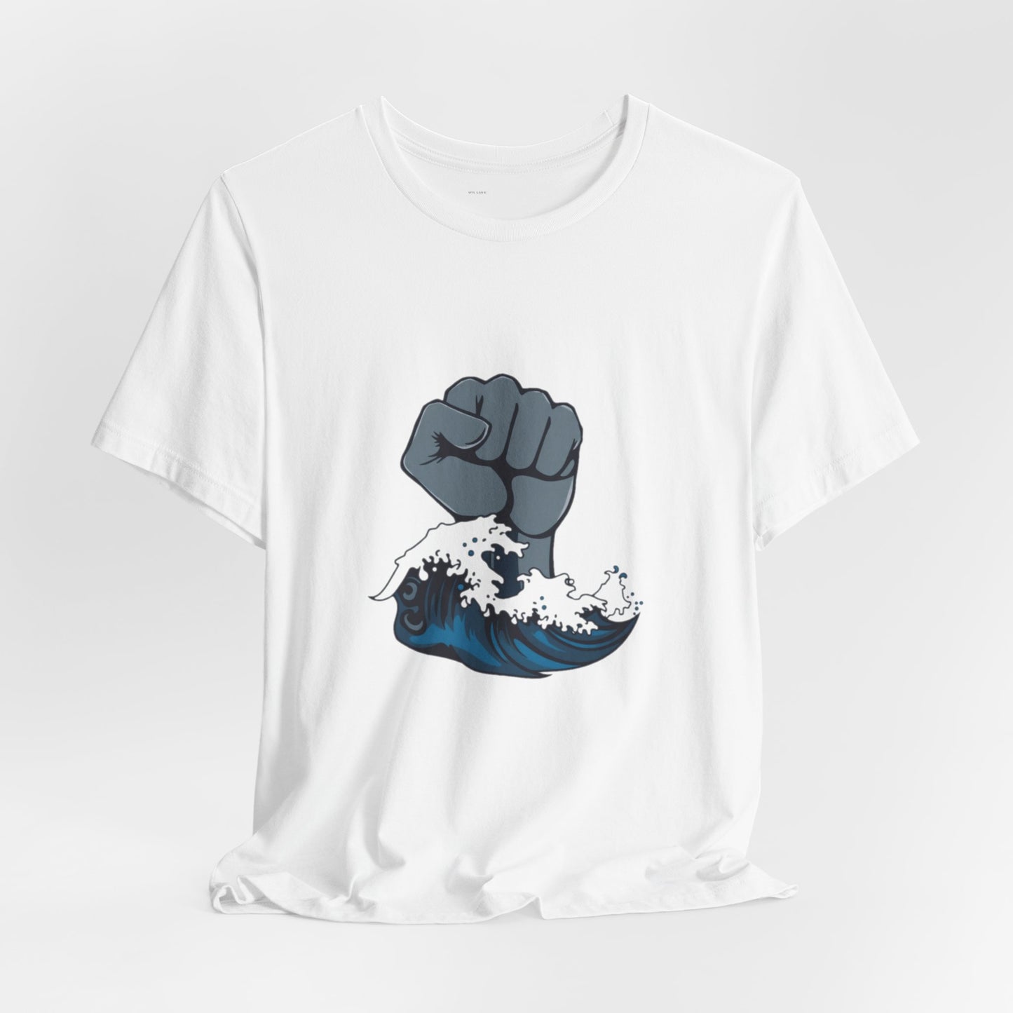 Rising Tide Unisex Tee - Motivational Ocean Wave Shirt