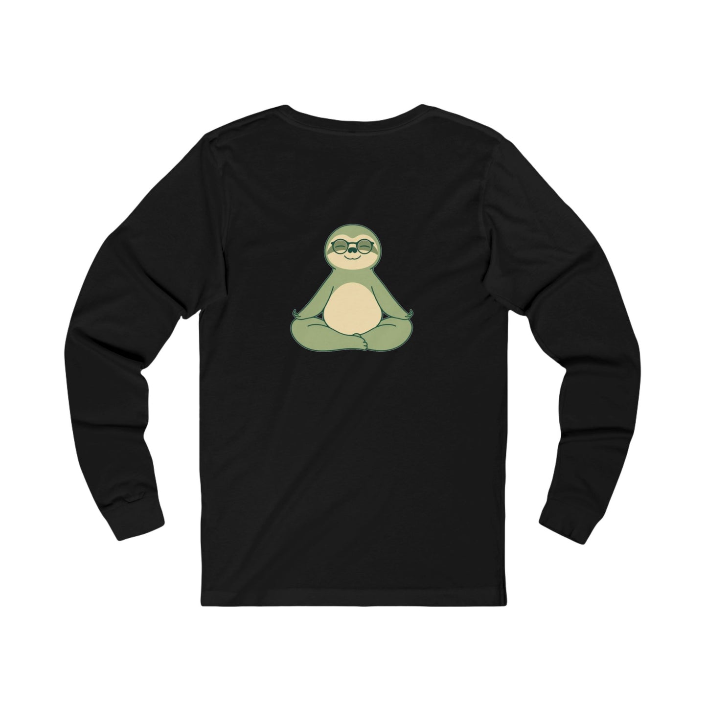 Professional Procrastinator Long Sleeve Tee - Zen Sloth