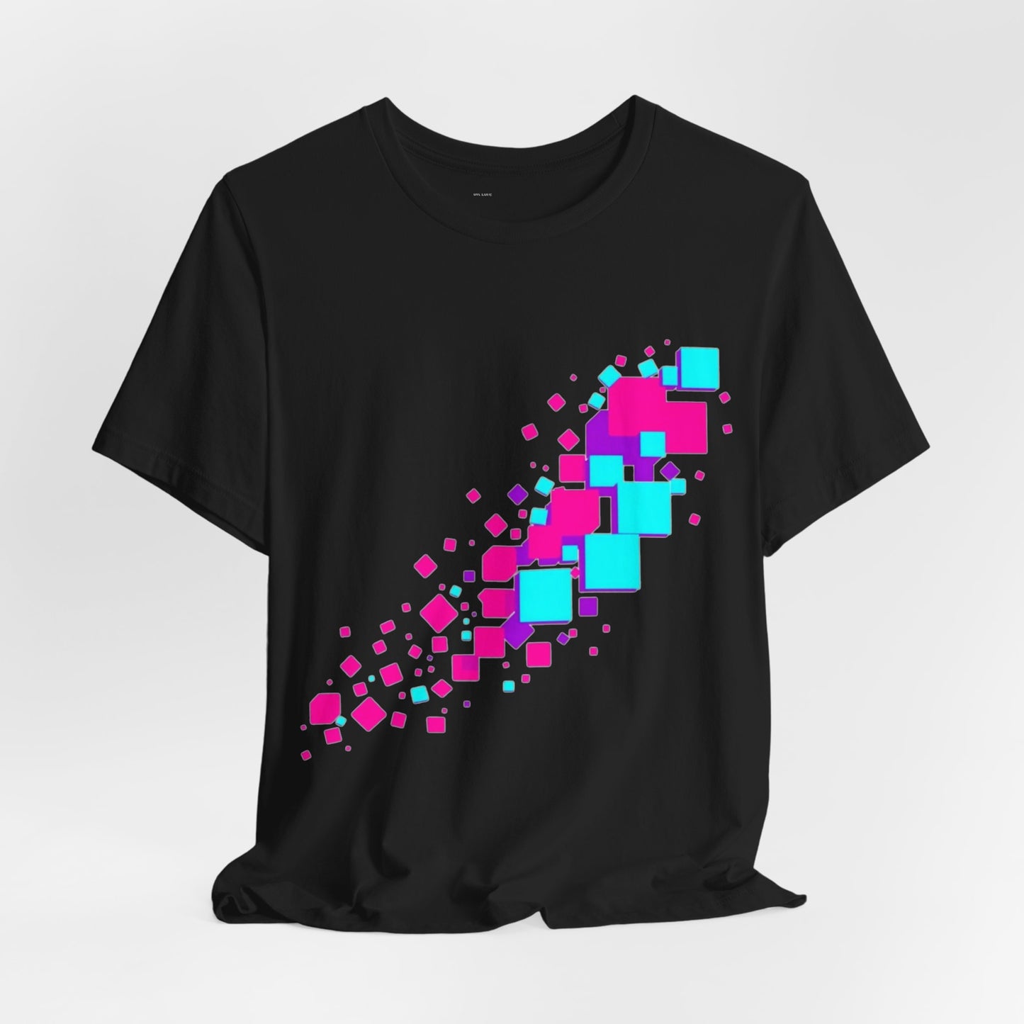 Pixel Fragments Tee - Retro Gaming Unisex T-Shirt