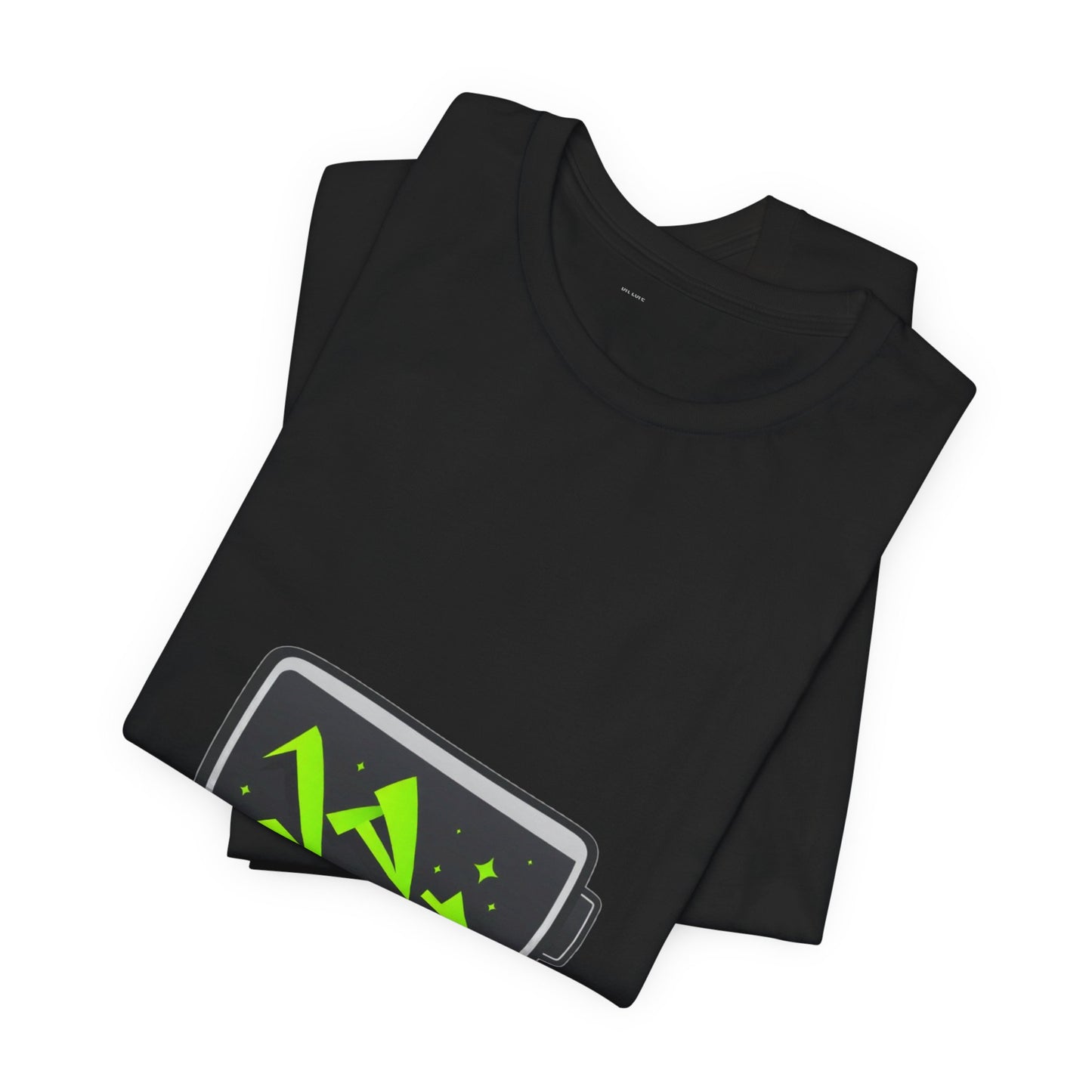 Social Battery Charging Station Tee - Funny Introvert Shirt
