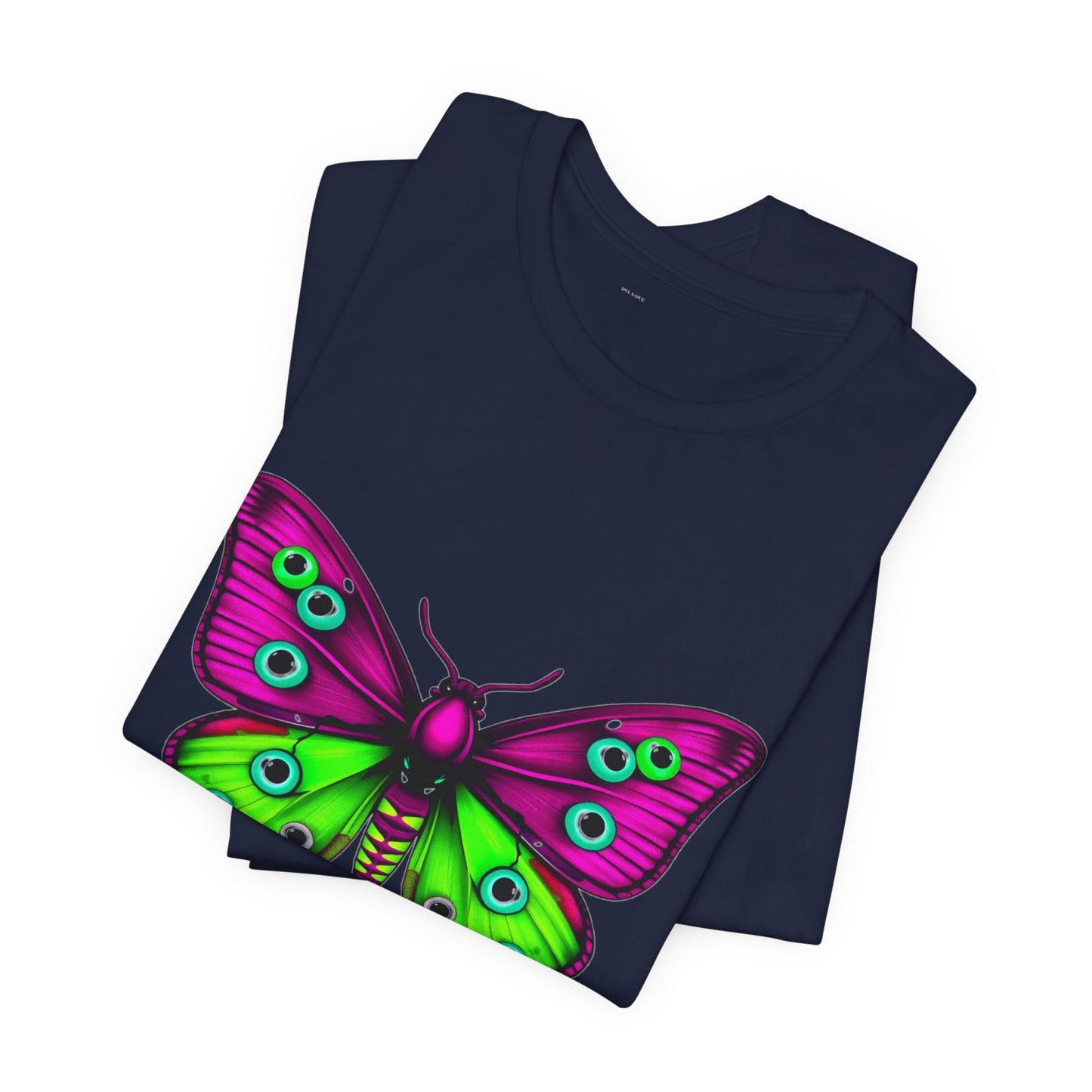 Cryptid Surveillance Moth Tee - Electric Graphic Shirt