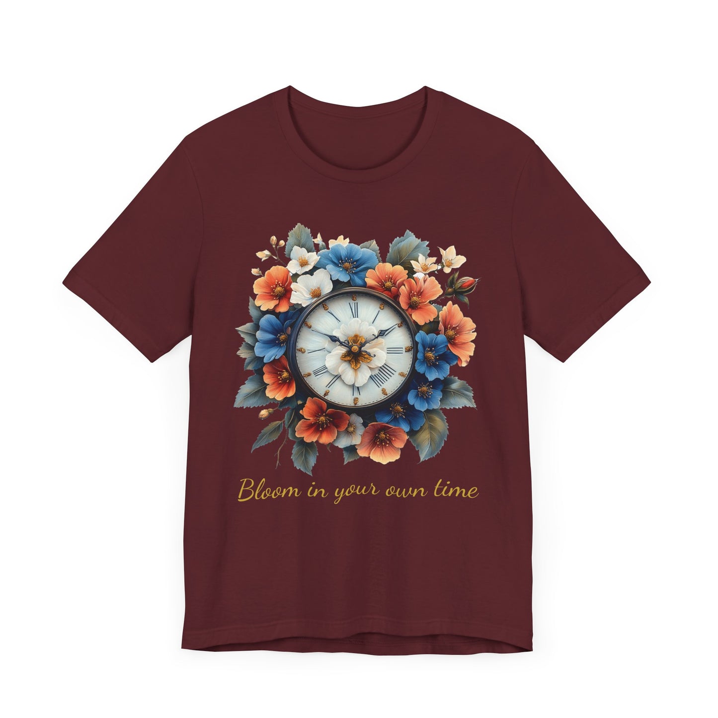 Bloom in Your Own Time Tee – Flourish at Your Pace