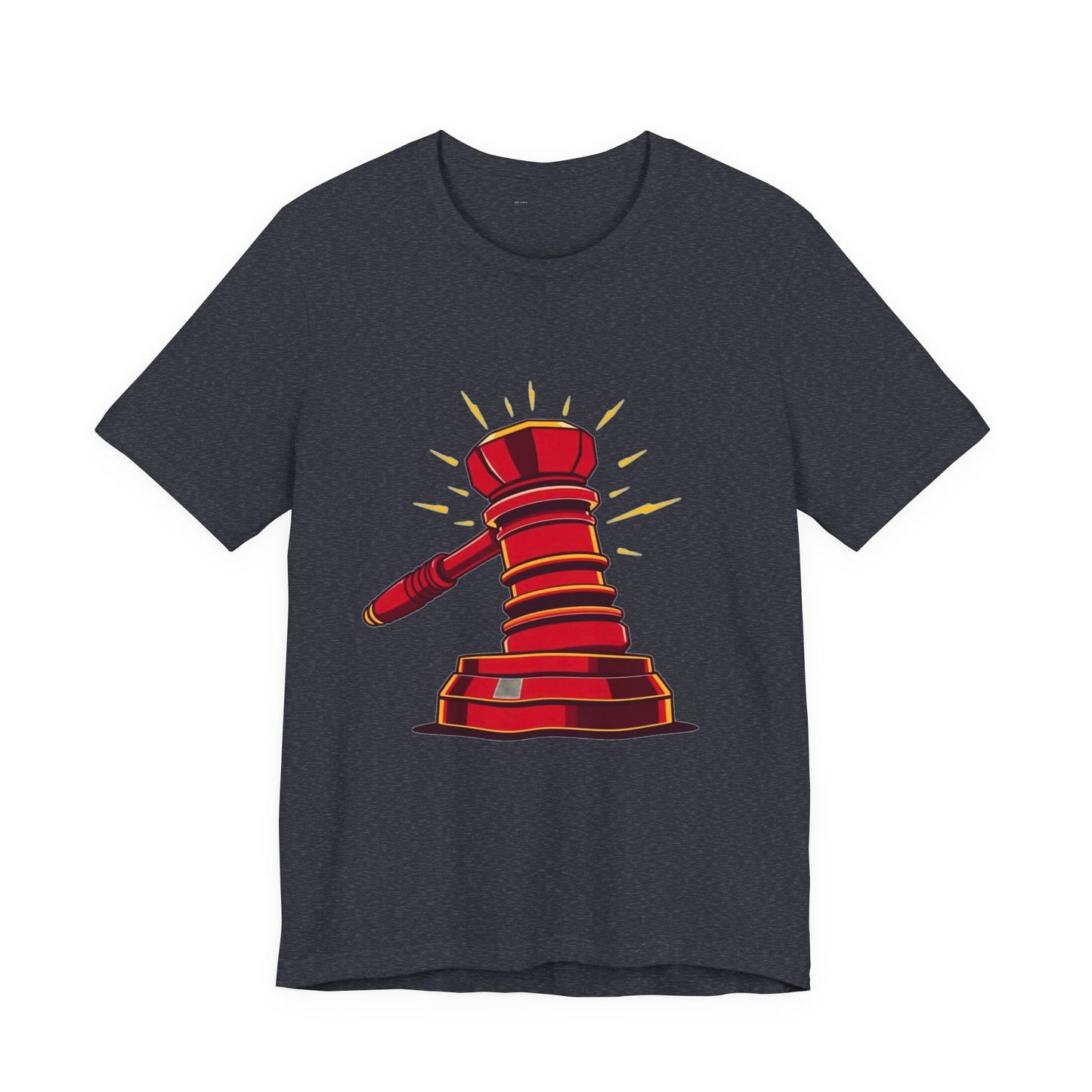 Justice Gavel Power Unisex Tee - Strike Down Injustice
