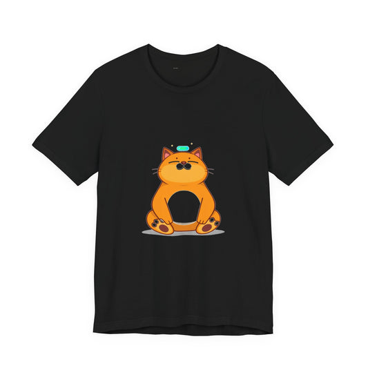 Respawn Loading Cat Gaming Tee - Pixel Art Unisex Shirt